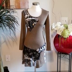 SYLC CAMISA Dress Size Large